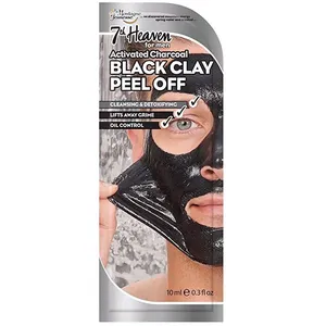 Comparateur de prix : 7th Heaven For Men Black Clay Peel-Off Mask 10 Ml