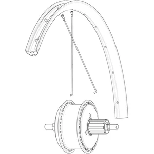 Mavic Jante De Route Rear Ebm Allroad 650 BVendu parbikeinn