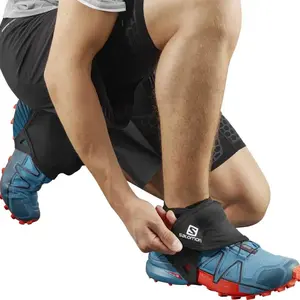 Comparateur de prix : Salomon - Trail Gaiters Low - Guêtres de randonnée taille S, gris