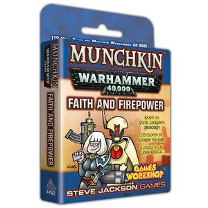 Steve Jackson Games Jeu de cartes Munchkin Warhammer 40.000 Foi et puissance de feu