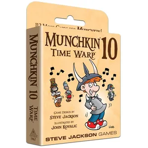 Munchkin 10 Time Warp  - Steve Jackson Games Jeu de cartes  - SJG-1467 