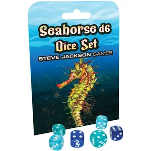 Seahorse D6 Dice Set  - Steve Jackson Games Dés  - SJG-5900-08 