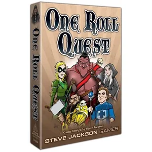 Jeu de société One Roll Quest 2e - Steve Jackson Games Jeu de société - SJG-131356 pas cher