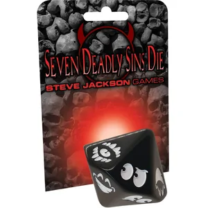 7 Deadly Sins Die  - Steve Jackson Games Jeu de cartes  - SJG-5900-03  pas cher