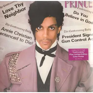 Warner Music Controversy Prince (Interprète) Vinyle album pas cher