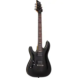 Schecter Omen-6 L - Guitare électrique gaucher - Black