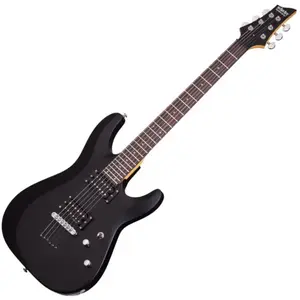 Schecter C-6 Deluxe - Guitare électrique - Satin Black