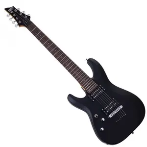 Schecter C-7 Deluxe LH Satin Black