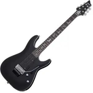 Schecter Damien Platinum-6 FR Satin Black