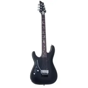 Schecter Damien 6 Platinum Fr Lh Satin Black