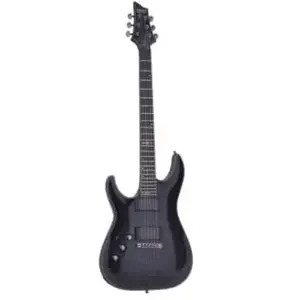 Schecter C-1 Hellraiser Lh Trans Black Burst