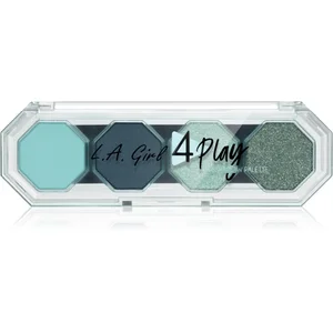 L.A. Girl Cosmetics 4 Play palette de fards à paupières teinte All Nig... pas cher