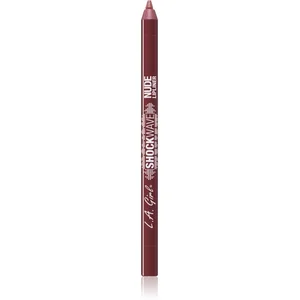 L.A. Girl Cosmetics Shockwave crayon contour lèvres teinte Rosewood 1.... pas cher