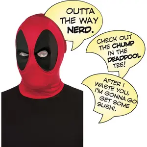 Rubie's Masque Deadpool™ et bulles de la parole de luxeVendu paramazon