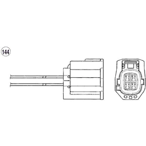 Comparateur de prix : NGK Sonde lambda pour MAZDA: 5, 3 (Ref: 90396)
