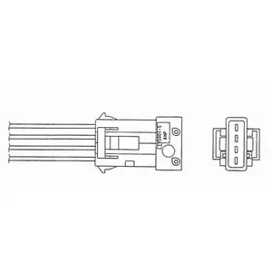 NGK Sonde lambda OZA739E44 pas cher