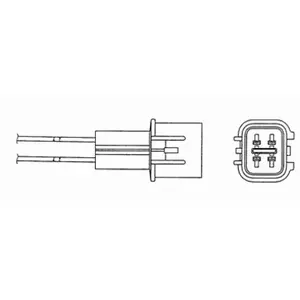 NGK Sonde lambda pour MITSUBISHI: Carisma, Space Star, Galant, Lancer, Colt (Ref: 95002) pas cher