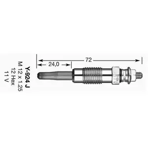 Comparateur de prix : NGK Bougie Prechauffage 7906