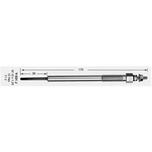 Comparateur de prix : Bougie de préchauffage D-Power, 11 V NGK, par ex. pour Toyota