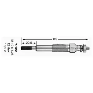 NGK BOUGIE DE PRECHAUFFAGE Y122 UT 0087295169254 pas cher