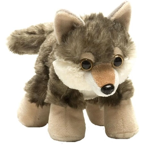 Wild Republic - 16244 - Peluche - Hug'ems - Loup - 18 cm pas cher