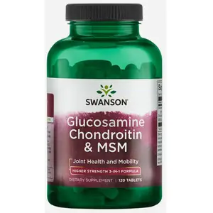 Swanson Glucosamine, Chondroïtine & MSM - 120 comprimés pas cher