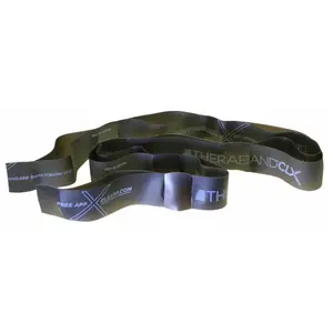 Thera-Band Theraband clx 11 Loops / 2m noir - sans latex particulièrement lourd pas cher