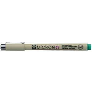 Comparateur de prix : Sakura Feutre Pigma Micron 05 Sakura Pointe Fine 0.45mm Vert