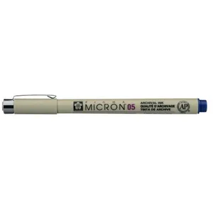 Comparateur de prix : Sakura Feutre Pigma Micron 05 Sakura Pointe Fine 0.45mm Bleu Royal