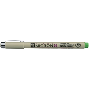 Comparateur de prix : Sakura : Pigma : Micron Pen 05 : Fresh Green : 0.45 mm