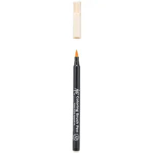 Comparateur de prix : Stylo Pinceau - SAKURA - Koi Coloring Brush - Jaune - Nylon - Flexible et Robuste