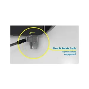 Kensington ClickSafe 2.0 - Antivol à clé pour ordinateur portable (1.8 mètre)Vendu paramazon