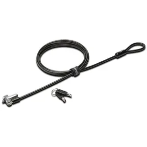 Comparateur de prix : Kensington Portable accessoires N17 Keyed Laptop Lock Noir, Argent Câble Antivol