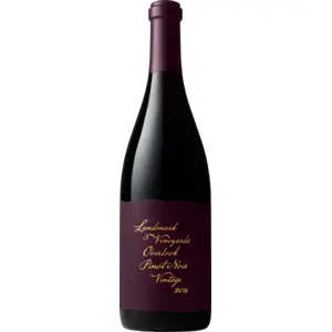Landmark Vineyards Overlook Pinot Noir 2016 0.75 l pas cher