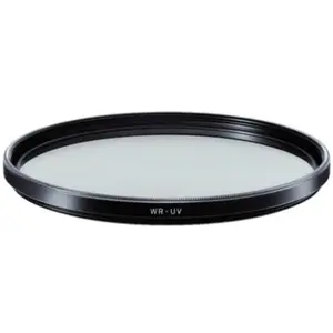 Filtre de lentille Sigma 46mm WR UV Noir Surface déperlante Antistatique pas cher