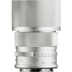 Sigma 90mm f/2.8 DG I Series Contemporary monture L - Silver pas cher