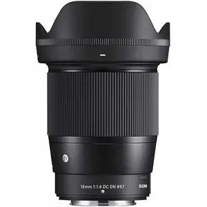 Comparateur de prix : Sigma 16mm F1.4 DC DN | C MILC Objectif large Noir