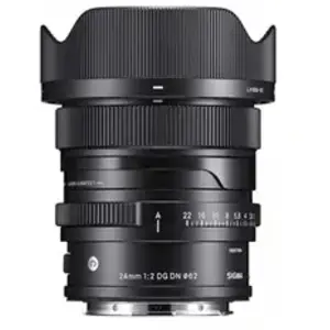 Comparateur de prix : Objectif hybride Sigma 24mm f/2 DG DN Contemporary noir pour Sony FE
