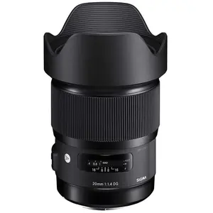 Objectif Sigma Art - Fonction Grand angle - 20 mm - f/1.4 DG HSM - Canon EF pas cher
