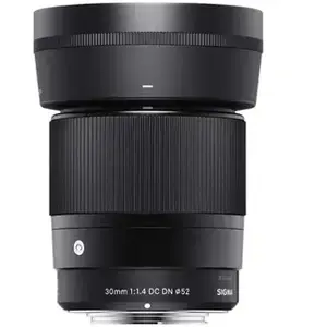 Comparateur de prix : Sigma 30mm F1.4 DC DN | C MILC Objectif standard Noir