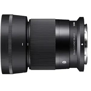 Comparateur de prix : Sigma 30mm F1,4 DC DN | C MILC Objectif standard Noir
