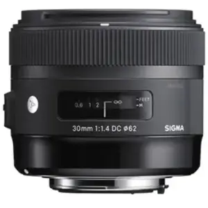 Sigma 30mm F1.4 DC HSM | Art SLR Objectif standard Noir pas cher