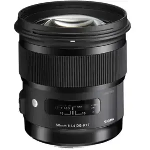Comparateur de prix : Sigma Art, 50mm F1.4 DG HSM SLR Noir
