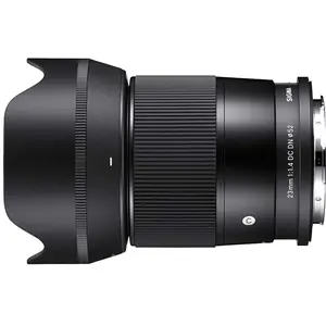 Comparateur de prix : Objectif hybride Sigma 23mm f/1.4 DC DN Contemporary noir pour Fuji X