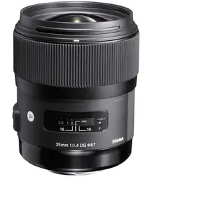 Comparateur de prix : Sigma 35mm F1.4 DG HSM SLR Objectif standard Noir