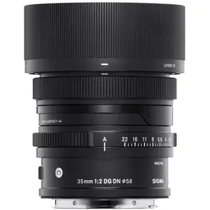 Sigma 35mm F2 DG DN MILC Objectif large Noir pas cher