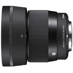 Comparateur de prix : Sigma 56mm / f 1.4 DC DN C MILC Téléobjectif Noir