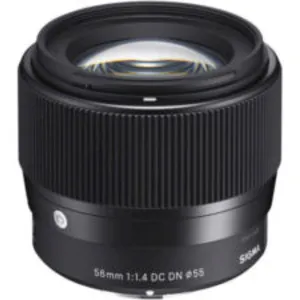 Comparateur de prix : Sigma 56mm F1.4 DC DN | C MILC Téléobjectif Noir