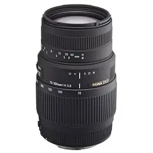 Objectif reflex Sigma DG 70 - 300 mm f/4 - 5.6 Macro, Monture Canon
