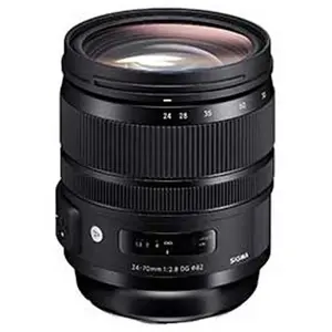 Comparateur de prix : Sigma 24-70mm F2.8 DG OS HSM ART MILC Objectif standard Noir